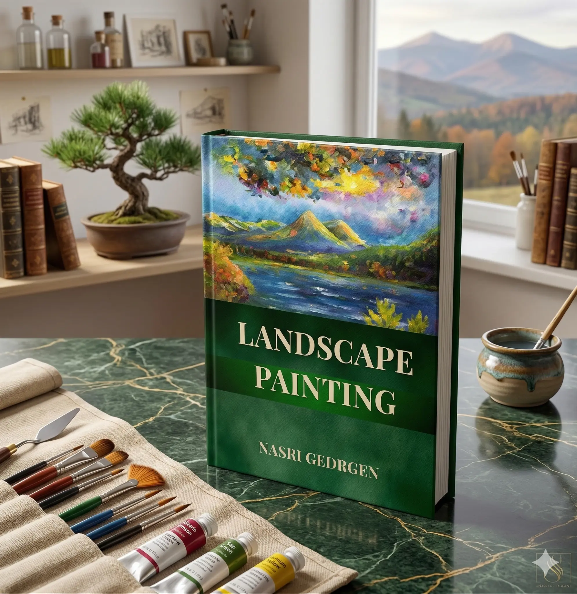 Landscape Painting mockup